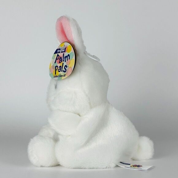 Aurora World Plush - Palm Pals - Cottontail Bunny (5 inch) - Stuffed Plush - Picture 2 of 5